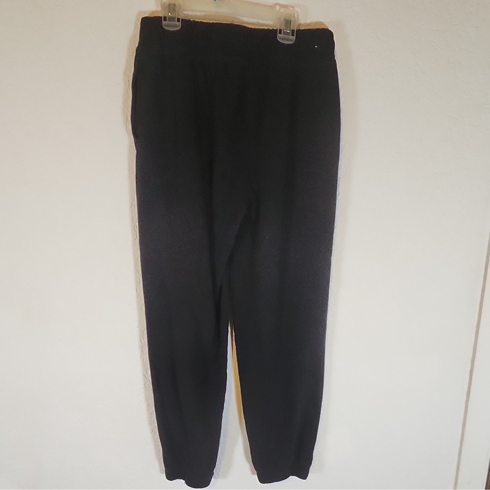 Aéropostale Black Men's Heritage Jogger Sweat Pants Size S White And Blue Logo - Picture 3 of 6